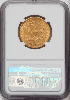 1882-CC $10 Liberty Eagle NGC AU53