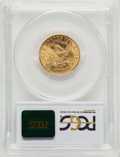 1907-D $5 Liberty Half Eagle PCGS MS63