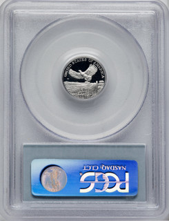 2000-W 1/10 Ounce Platinum American Eagle PCGS PR70