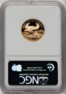 2004-W $10 Quarter-Ounce Gold Eagle NGC PF70
