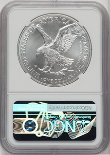 2023 $1 Silver Eagle First Day of Issue NGC MS70