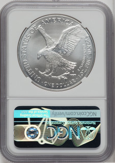 2023 $1 Silver Eagle First Strike NGC MS70