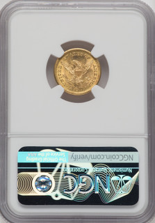 1907 $2.50 Liberty Quarter Eagle NGC MS65+