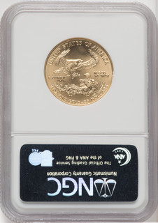 2006 $25 Half-Ounce Gold Eagle NGC MS70