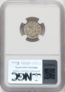 1873 3CN Open 3 Three Cent Nickel NGC MS66