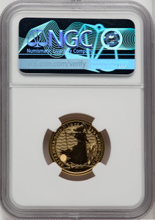 2023 G.B. G25 BRITANNIA-KC III OBVERSE 32ND COIN STRUCK Royal Succession NGC MS70