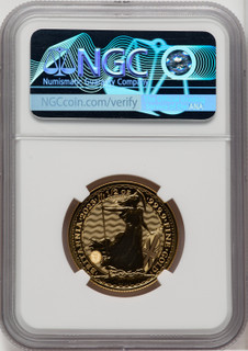 2023 G.B. G$50 BRITTANIA-QE II OBVERSE 136TH TO LAST COIN STRUCK Royal Succession NGC MS69