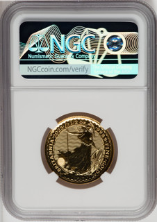 2023 G.B. G$50 BRITTANIA-KC III OBVERSE 217TH COIN STRUCK Royal Succession NGC MS69