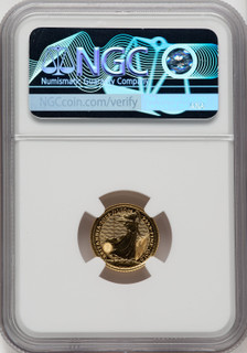 2023 G.B. G$10 BRITANNIA-QE II OBVERSE 175TH TO LAST COIN STRUCK Royal Succession NGC MS69