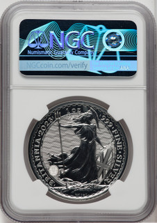 2023 G.B.S2 BITANNIA-QE II OBVERSE 473RD TO LAST COIN STRUCK. Royal Succession NGC MS69