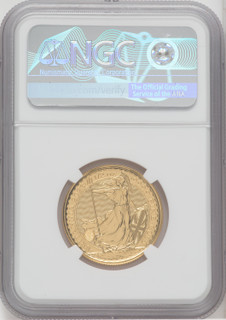 2023 G.B. G50 BRITANNIA-KC III OBVERSE 3RD COIN STRUCK Royal Succession NGC MS70