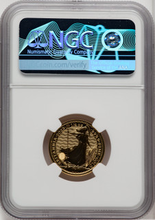 2023 G.B. G25 BRITANNIA KC III OBVERSE 428TH COIN STRUCK Royal Succession NGC MS70