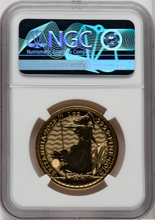 2023 G.B. G100 BRITANNIA-KC III OBVERSE 59TH COIN STRUCK Royal Succession NGC MS70