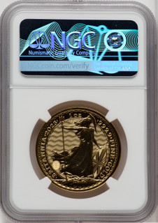 2023 G.B. G100 BRITANNIA-KC III OBVERSE 360TH COIN STRUCK Royal Succession NGC MS70