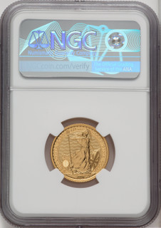 2023 G.B. G25 BRITANNIA-KC III OBVERSE 32ND TO LAST COIN STRUCK. Royal Succession NGC MS69