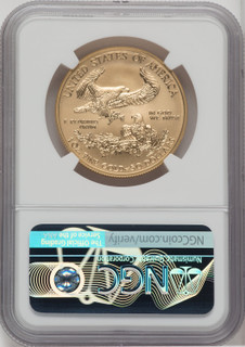 2019-W $50 One-Ounce Gold Eagle First Day of Issue NGC MS70