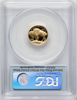 2008-W $5 Tenth-Ounce Gold Buffalo First Strike PCGS PR70