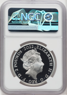 Elizabeth II silver Proof  King Edward VII  2 Pounds (1 oz) 2022 PR69 Ultra Cameo NGC World Coins NGC MS69