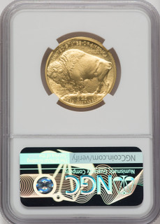 2008-W $25 Half-Ounce Gold Buffalo NGC MS70 Mike Castle