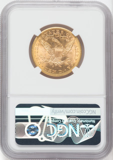 1901-S $10 Green Label Liberty Eagle NGC MS65