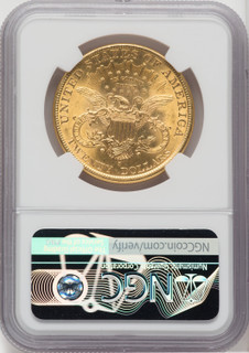 1899-S $20 Liberty Double Eagle NGC MS61