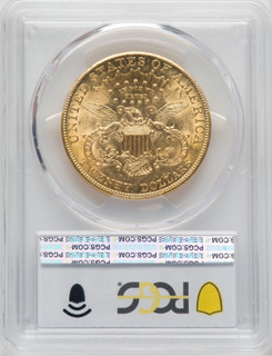 1907 $20 Liberty Liberty Double Eagle PCGS AU58