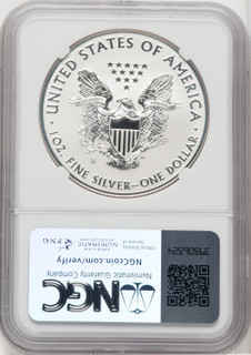 2019-S S$1 Silver Eagle Enhanced Reverse Proof Mike Castle NGC PF70