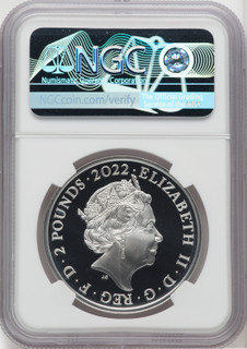 Elizabeth II silver Proof  King Henry VII  2 Pounds (1 oz) 2022 PR70 Ultra Cameo NGC World Coins NGC MS70