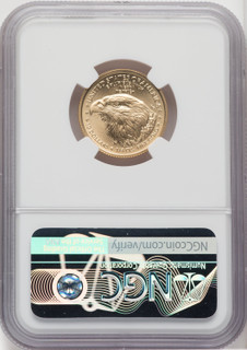 2021 $10 Quarter Ounce Gold Eagle Type Two First Strike Mike Castle NGC MS70