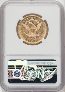 1867 $10 Liberty Eagle NGC MS60