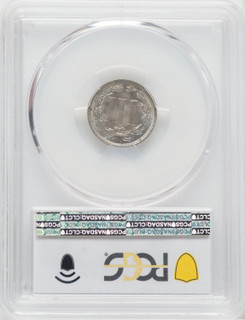 1868 3CN Three Cent Nickel PCGS MS66