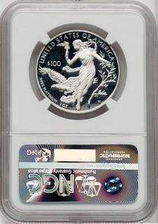 2016-W $100 One-Ounce Platinum Eagle First Strike NGC PF70