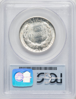 1920 50C Maine Commemorative Silver PCGS MS66
