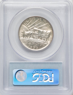 1933-D 50C Oregon Commemorative Silver PCGS MS65