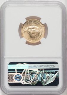 2021 $10 Quarter Ounce Gold Eagle Type Two NGC MS70