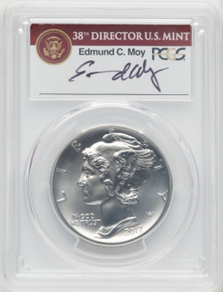 2017 $25 Palladium First Strike Moy PCGS MS70