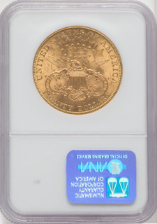 1907 $20 Liberty CAC Liberty Double Eagle NGC MS63