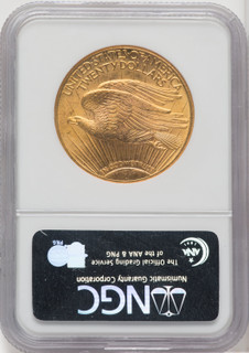 1926 $20 Saint-Gaudens Double Eagle NGC MS67