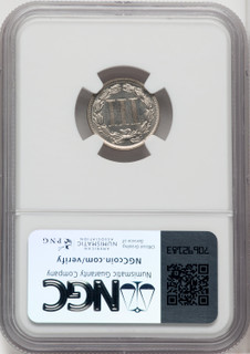 1888 3CN Proof Three Cent Nickel NGC PR67