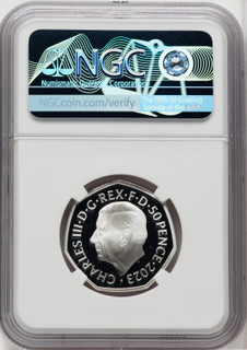 Charles III silver Colorized Proof  R2-D2 & C-3PO  50 Pence 2023 PR69 Ultra Cameo NGC World Coins NGC MS69