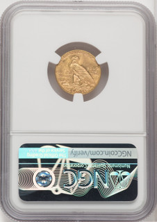 1912 $2.50 Indian Quarter Eagle NGC MS65