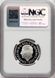 Charles III silver Colorized Proof “Darth Vader & Emperor Palpatine” 50 Pence 2023 PR69 Ultra Cameo NGC World Coins NGC MS69