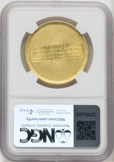1853 $20 Assay Office 900 Thous. Territorial Gold NGC MS63