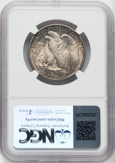 1934-D 50C Walking Liberty Half Dollar NGC MS64