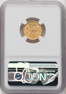 1851 $2.50 Liberty Quarter Eagle NGC AU53