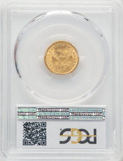 1907 $2.50 CAC Liberty Quarter Eagle PCGS MS65