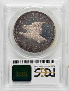 1836 Name on Base Judd-60 Original Pollock-65 R.1 CAC Gobrecht Dollar PCGS MS64