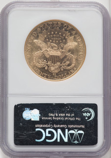 1891-CC $20 Liberty Double Eagle NGC AU58