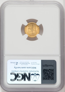 1903 G$1 JEFF Commemorative Gold NGC MS66