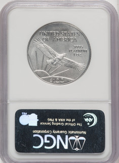 2008 $100 One-Ounce Platinum Eagle First Strike ER Blue NGC MS70